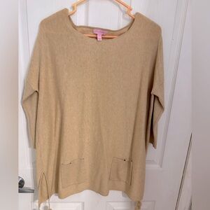 Taupe Lilly Pulitzer sweater size small